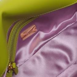 Fendi Green Sequins Paillettes Medium Sex and The City Baguette Bag
