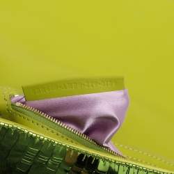 Fendi Green Sequins Paillettes Medium Sex and The City Baguette Bag