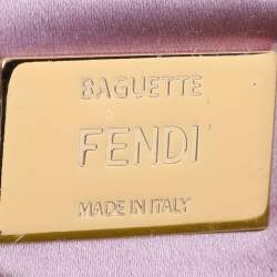 Fendi Green Sequins Paillettes Medium Sex and The City Baguette Bag