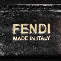 Fendi Tricolor Leather Medium 2Jours Tote