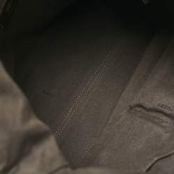 Fendi Tobacco Canvas and Leather Small Hobo