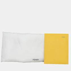 Pre Owned Fendi Orange Nubuck Leather Shoulder Bag