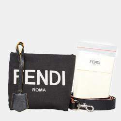 Pre Owned Fendi Black Leather By The Way Bag Medium Bag