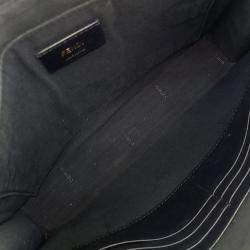 Pre Owned Fendi Burgundy Fabric Zucca Clutch