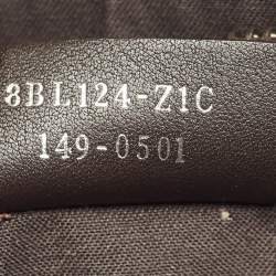 Fendi Brown/Green Leather Small By The Way Bag