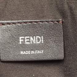 Fendi Brown/Green Leather Small By The Way Bag