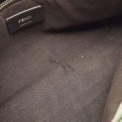 Fendi Brown/Green Leather Small By The Way Bag