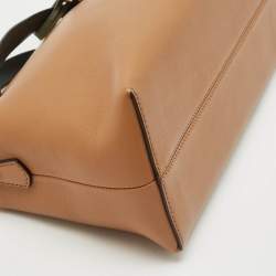 Fendi Brown/Green Leather Small By The Way Bag