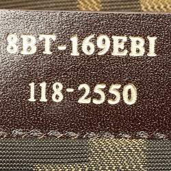 Fendi Black Leather and Suede Classico No.1 Top Handle Bag