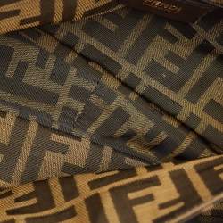 Fendi Black Leather and Suede Classico No.1 Top Handle Bag