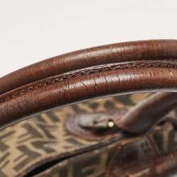 Fendi Tobacco Zucca Canvas Medium Chef De Jour Bag