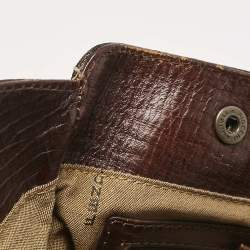 Fendi Tobacco Zucca Canvas Medium Chef De Jour Bag