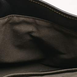 Pre Owned حقيبة فندي سوداء براءات اختراع جلدية B كتف