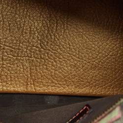 Fendi Multicolor Zucca Coated Canvas Small Forever Boston Bag
