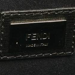 Pre Owned Fendi Multicolor Leather Mini Monster Demi Jour Top Handle Bag