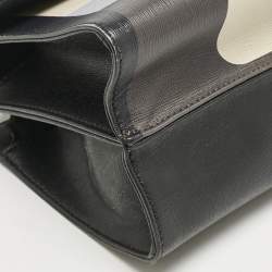 Pre Owned Fendi Multicolor Leather Mini Monster Demi Jour Top Handle Bag