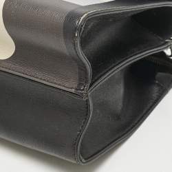 Pre Owned Fendi Multicolor Leather Mini Monster Demi Jour Top Handle Bag