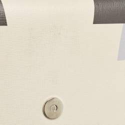 Pre Owned Fendi Multicolor Leather Mini Monster Demi Jour Top Handle Bag