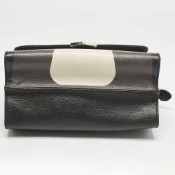 Pre Owned Fendi Multicolor Leather Mini Monster Demi Jour Top Handle Bag