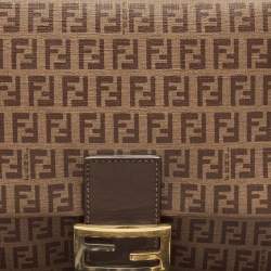 مملوكة مسبقًا حقيبة كتف فندي ماما فوريفر كانفاس مزخرف بني