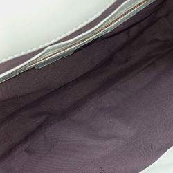 Fendi Green Leather Baguette Bag
