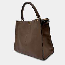Fendi Brown Leather Peekaboo XLite Medium bag