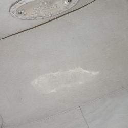 Fendi Beige Leather Selleria Layback bag