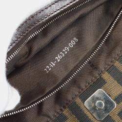 Fendi Brown Zucca Canvas Tote Bag