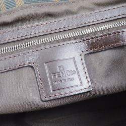 Fendi Brown Zucca Canvas Tote Bag