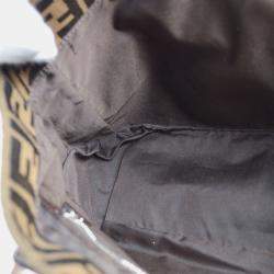 Fendi Brown Zucca Canvas Tote Bag