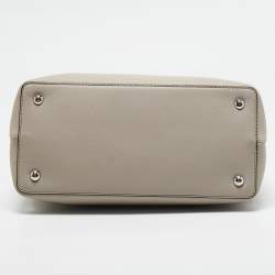Fendi Light Beige Leather Stud Applique Petite 2Jours Elite Tote