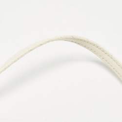 Fendi White Leather Mini Mama Baguette Bag