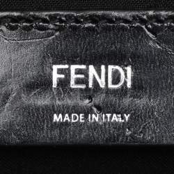 Fendi Black Nylon Monster Studs Mini Black Backpack
