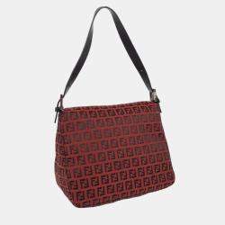 Fendi Red Zucchino Handbag