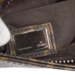 Fendi Brown Zucca Crossbody Bag