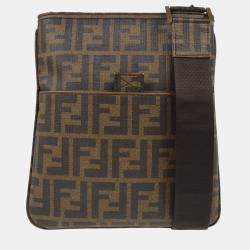 Fendi Brown Zucca Crossbody Bag