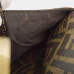 Fendi Brown Zucca Crossbody Bag