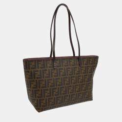Fendi Brown Zucca Tote Bag