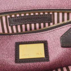 Fendi Brown Zucca Tote Bag