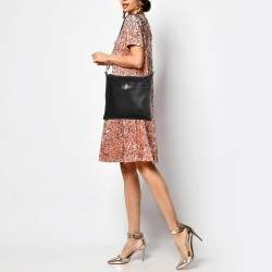 Fendi Dark Brown Selleria Leather Messenger Bag
