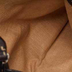 Fendi Dark Brown Selleria Leather Messenger Bag