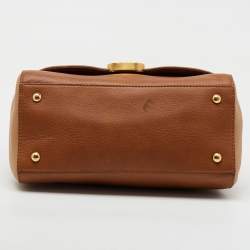Fendi Brown Colorblock Leather Medium Anna Shoulder Bag