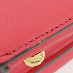 Fendi Leather Peekaboo I See You Small Handbag