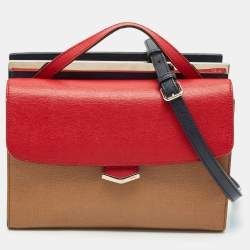 Fendi Multicolor Leather Demi Jour Top Handle Bag