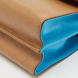 Fendi Multicolor Leather Demi Jour Top Handle Bag