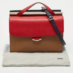 Fendi Multicolor Leather Demi Jour Top Handle Bag