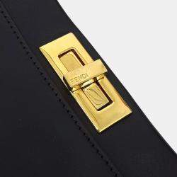 Fendi Black Leather Peekaboo Medium bag
