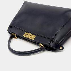 Fendi Black Leather Peekaboo Medium bag