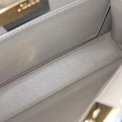 Fendi Beige Leather Peekaboo I SEE U Small bag