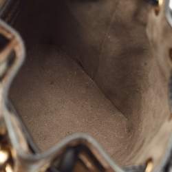 مملوكة مسبقًا حقيبة فندي باكت أربطة ميني مون ترسور جلد وردية فاتحة